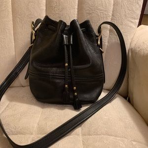 Fount Coventry leather bucket crossbody bag